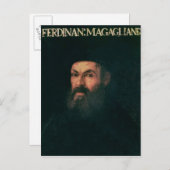 Carte Postale Portrait of Ferdinand Magellan (Devant / Derrière)