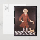 Carte Postale Portrait of Jonathan Bentham, c.1725 (Devant / Derrière)