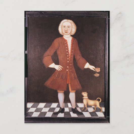 Carte Postale Portrait of Jonathan Bentham, c.1725 (Devant)