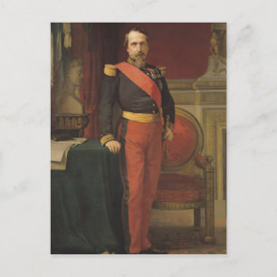 Carte Postale Portrait of Napoleon III  1862