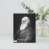 Carte Postale Portrait Photo de Charles Darwin (Debout devant)