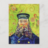 Carte Postale Portrait Postman Joseph Roulin Vincent van Gogh (Devant)