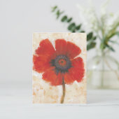Carte Postale Portrait Red Poppy (Debout devant)