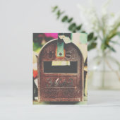 Carte Postale Portrait Rusty Mailbox (Debout devant)