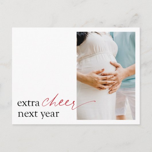 Carte postale Portrait Surprise Faire-part de gros (Devant)