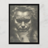 Carte Postale Portrait Van Beethoven (Devant)