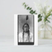 Carte Postale Portrait Vintage amérindien (Debout devant)