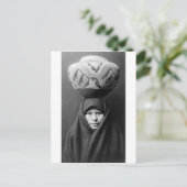 Carte Postale Portrait Vintage amérindien (Debout devant)