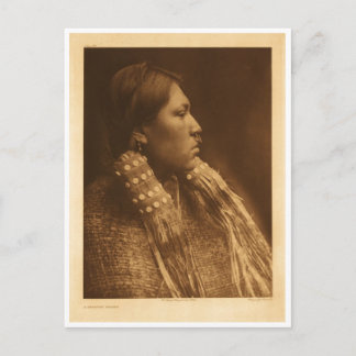 Carte Postale Portrait Vintage amérindien