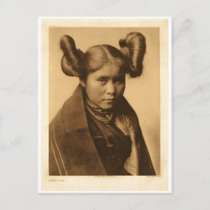 Carte Postale Portrait Vintage amérindien