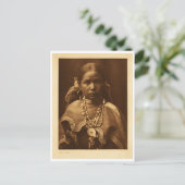 Carte Postale Portrait Vintage amérindien (Debout devant)