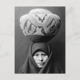 Carte Postale Portrait Vintage amérindien