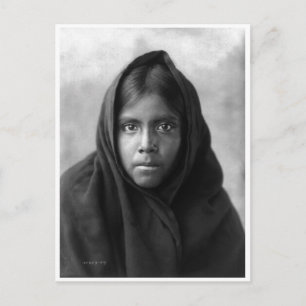 Carte Postale Portrait Vintage amérindien