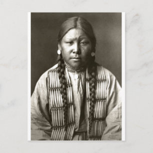 Carte Postale Portrait Vintage amérindien