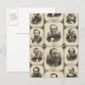 Carte Postale Portraits de citoyens de Rapides de Cèdre (Devant / Derrière)