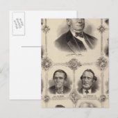 Carte Postale Portraits de l'Illinois Treize (Devant / Derrière)