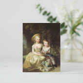 Carte Postale Portraits d'enfance de Marie-Therese-Charlotte (Debout devant)