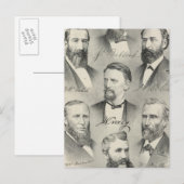 Carte Postale Portraits lithographiés du comté de Yolo (Devant / Derrière)