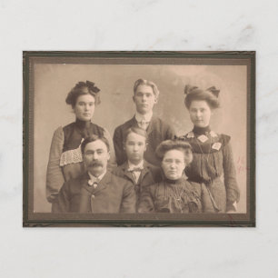Carte Postale Portrat vintage