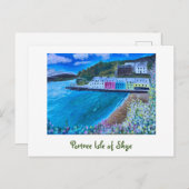 Carte Postale Portree île de Skye  (Devant / Derrière)