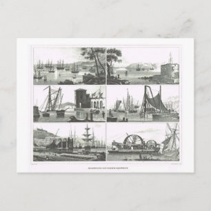 Carte Postale Ports et ports