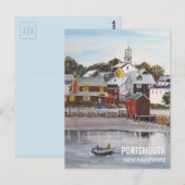 Carte Postale Portsmouth Harbor (Devant / Derrière)