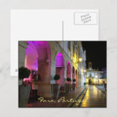 Carte Postale Portugais : Faro, Portugal - Arco da Vila (Devant / Derrière)