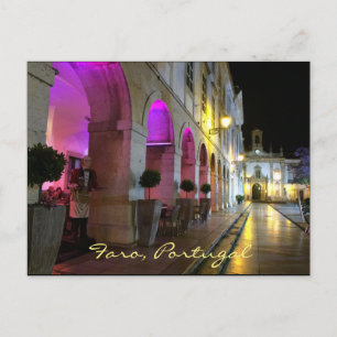 Carte Postale Portugais : Faro, Portugal - Arco da Vila