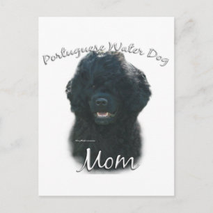 Carte Postale Portugais Water Chien Maman 2
