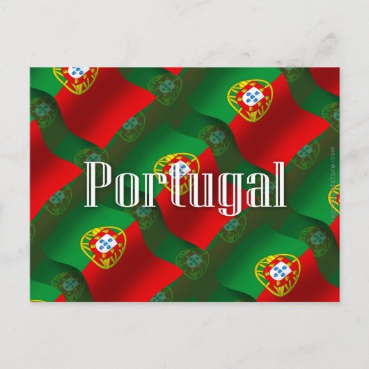 Carte Postale Portugal - Drapeau (Devant)