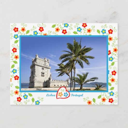 Carte Postale Portugal en photos - Tour de Belém (Devant)