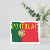Carte postale Portugal Flag (Debout devant)