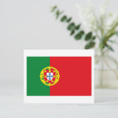 Carte postale Portugal Flag (Debout devant)