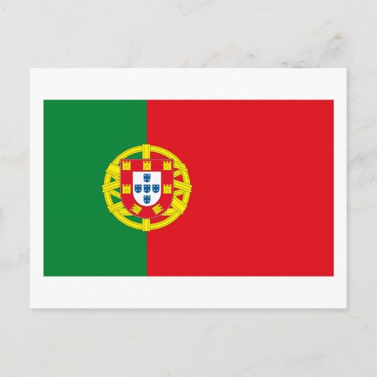 Carte postale Portugal Flag (Devant)