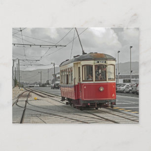 Carte Postale Portugal : Le tramway Sintra et Praia das Mäças