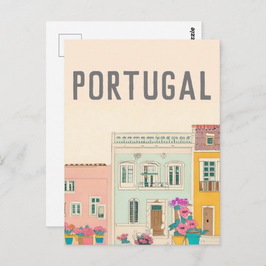 Carte Postale Portugal Lisbonne (Devant / Derrière)
