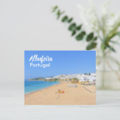 Carte Postale Portugal Plage Albufeira dans l'Algarve (Debout devant)