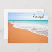 Carte Postale Portugal Plage Albufeira dans l'Algarve (Devant / Derrière)