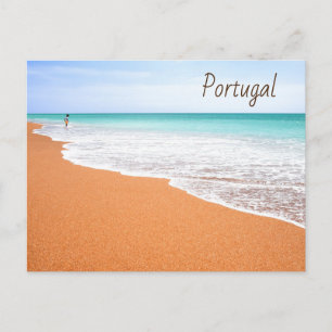 Carte Postale Portugal Plage Albufeira dans l'Algarve