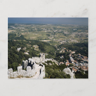 Carte Postale Portugal, province de Lisbonne, Sintra, vue de