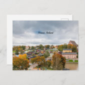 Carte Postale Porvoo, Finlande (Devant / Derrière)