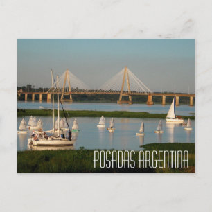 Carte postale Posadas Argentina