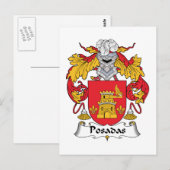 Carte Postale Posadas Famille Crest (Devant / Derrière)