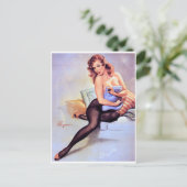 Carte Postale Pose assise (Debout devant)