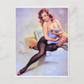 Carte Postale Pose assise (Devant)