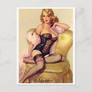Carte Postale Pose assise