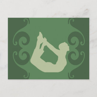 Carte Postale Pose de yoga