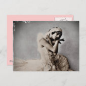 Carte Postale Posé en Pointe (Devant / Derrière)
