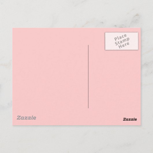 Carte Postale Posé en Pointe (Dos)
