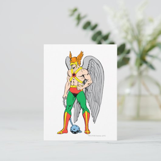 Carte Postale Pose permanente Hawkman (Debout devant)